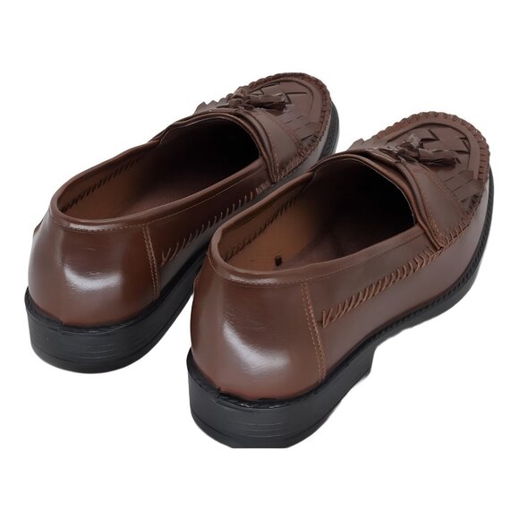 Deer Stags Herman Tassel Loafers Cognac Men\'s US 11.5 wide main image 6